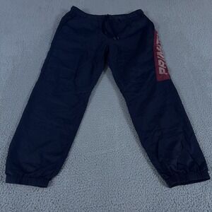 Primitive Skateboarding Pants Mens XL Navy Track Jogger Spellout Windbreaker Gym